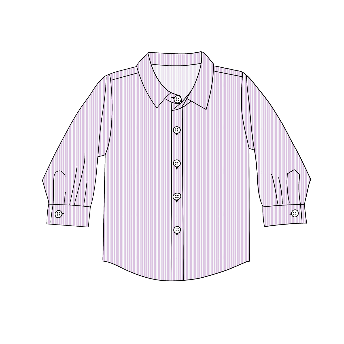 RTS - Fields Of Lavender Dad Button Down