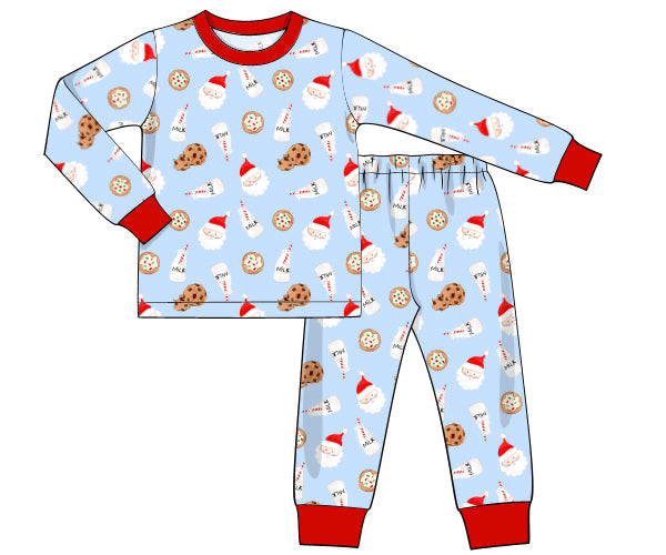 RTS - Milk & Cookie PJs Boy 2pc