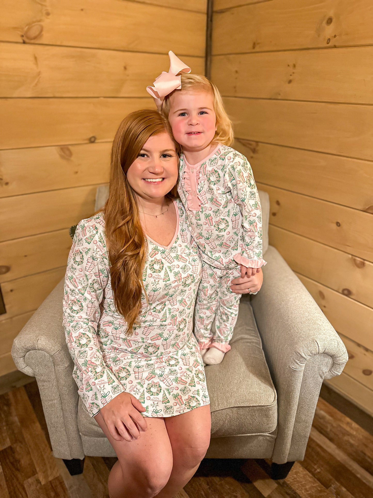 RTS - Holly Jolly Jams Mom Gown
