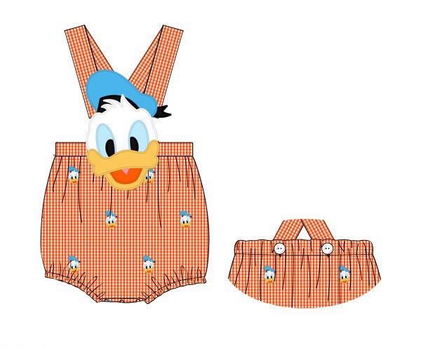 PREORDER 59: TTS - Applique Mouse & Duck Boy Bubble - Duck