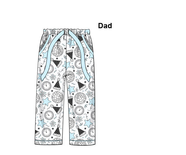 PREORDER 57: WINTER - Midnight Disco Dad Loungewear Pants
