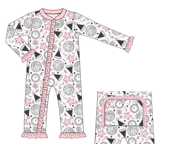 PREORDER 57: WINTER - Midnight Disco Girl 1pc Loungewear