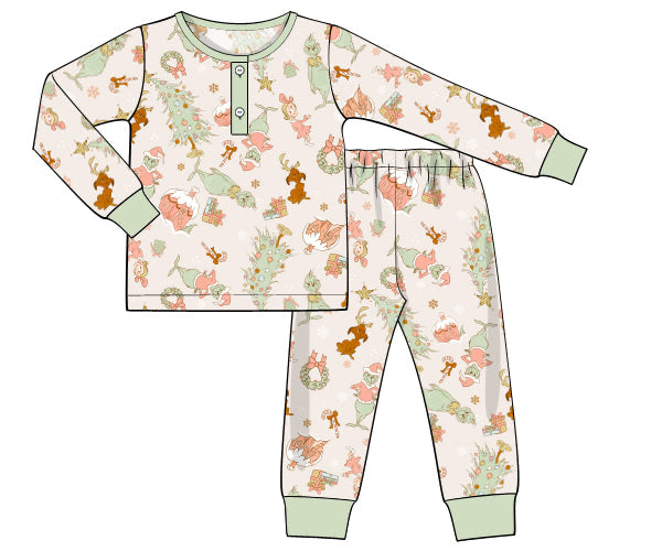 PREORDER 56: CHRISTMAS PT 2 - Mean One Loungewear Boy 2pc