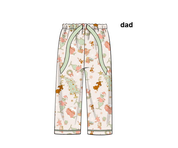 PREORDER 56: CHRISTMAS 2 - Mean One Loungewear Dad Pants