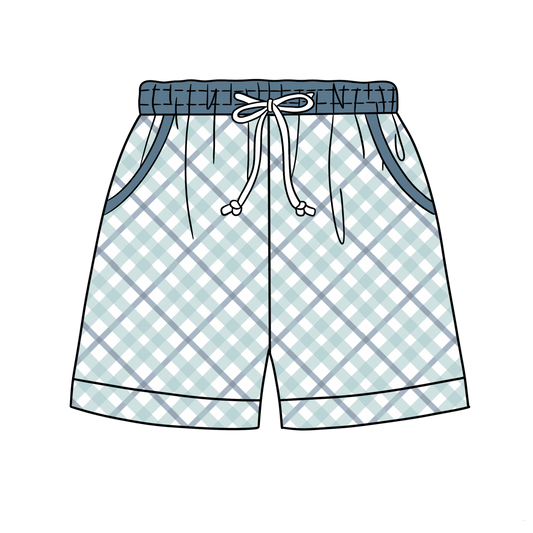 RTS - Ditzy Coral Family Swim Dad Trunks
