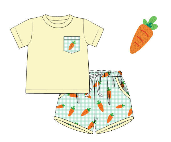 PREORDER 46: SPRING 1 - Hoppy Trails Boy Shortie Set