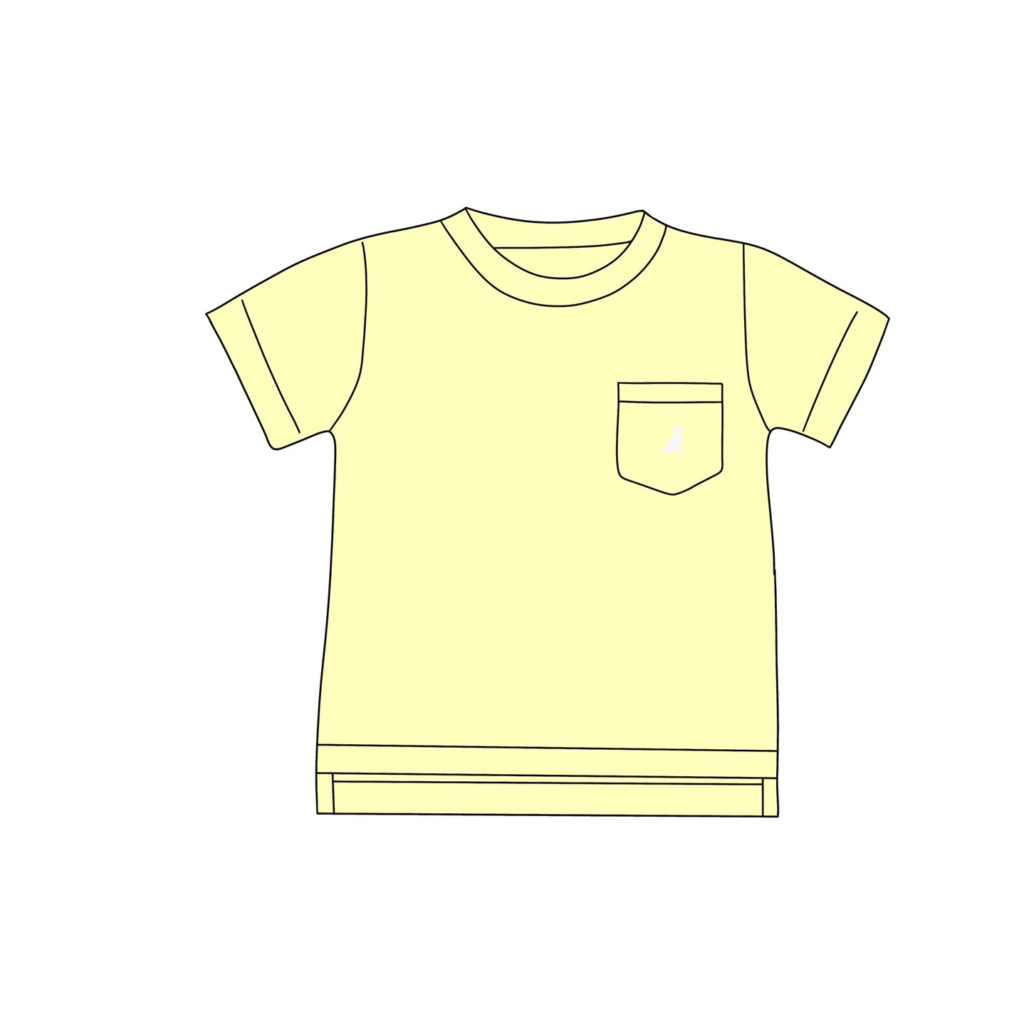 PREORDER 48: SUMMER 1 - Summer Mix/Match - Yellow Tee