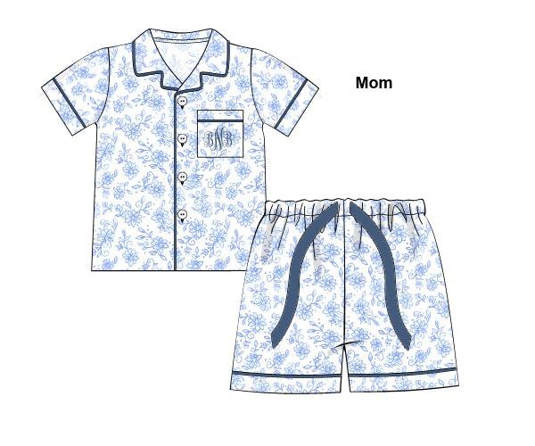RTS - Slumber Party Mom 2 PC Set - NO MONOGRAM