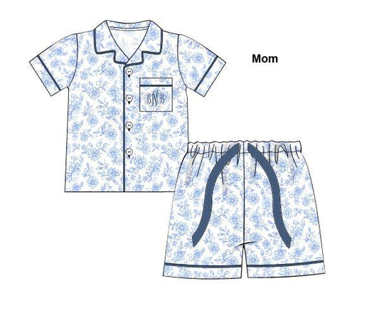 RTS - Slumber Party Mom 2 PC Set - NO MONOGRAM