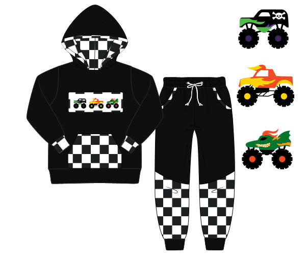 PREORDER 57: WINTER - Winter Boy Only - Monster Mayhem Boy Jogger Set