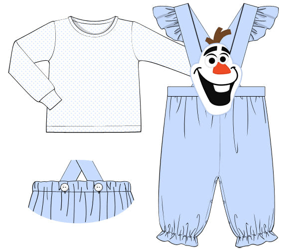 PREORDER 57: WINTER - Worth Melting For Girl Romper