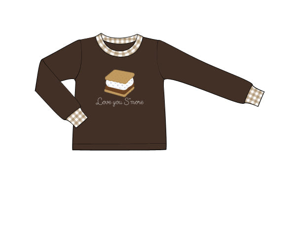 PREORDER 57: WINTER - Winter Shirt Only - Love You S’more Boy Shirt