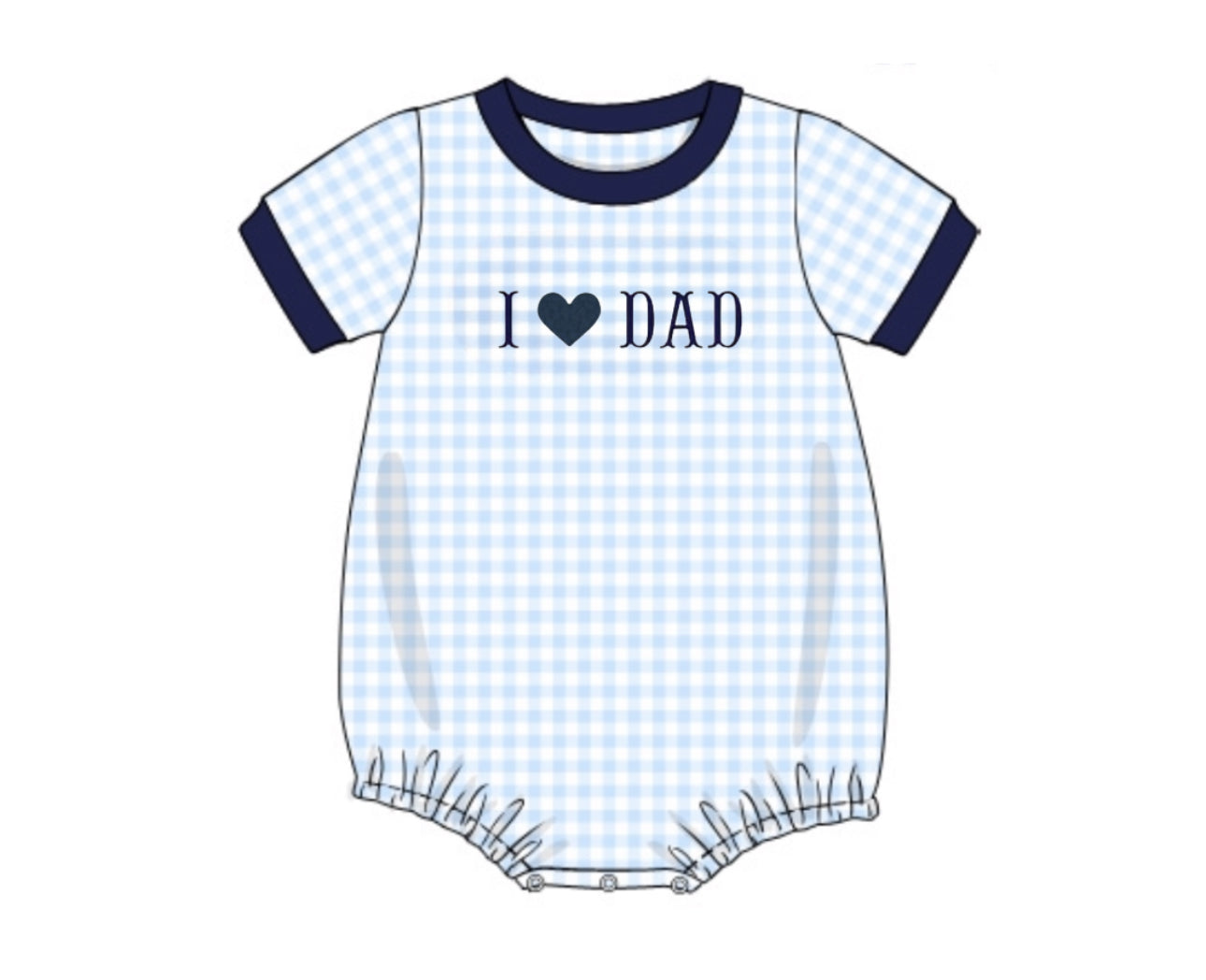 PREORDER 48: SUMMER 1 - FK I Heart Dad Boy Bubble