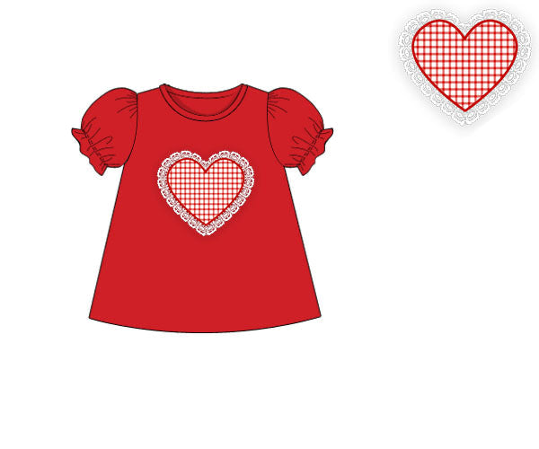 PREORDER 59: TTS - TTS Shirt Only - Laced With Love Girl Shirt