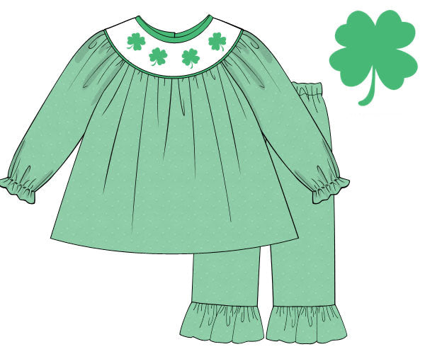 PREORDER 59: TTS - Pinch of Luck Girl Pant Set