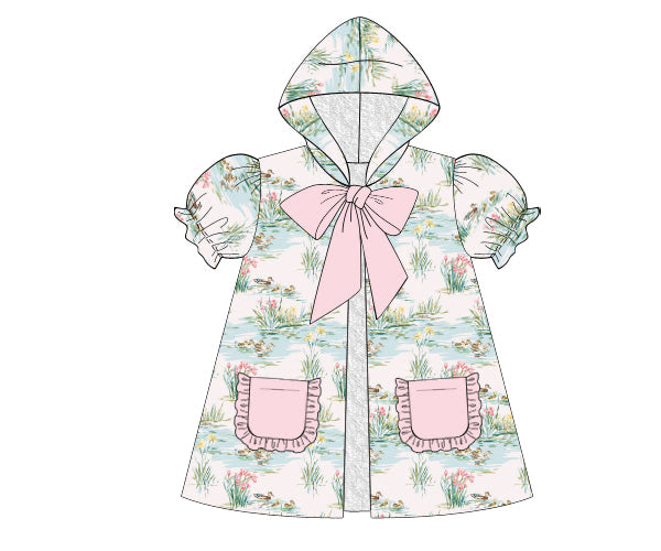 PREORDER 60: SPRING PT 1 - Spring Mallards Girl Coverup