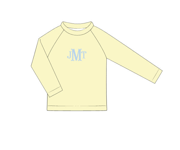 PREORDER 60: SPRING PT 1 - Happy Seagull Boy Rashguard Top