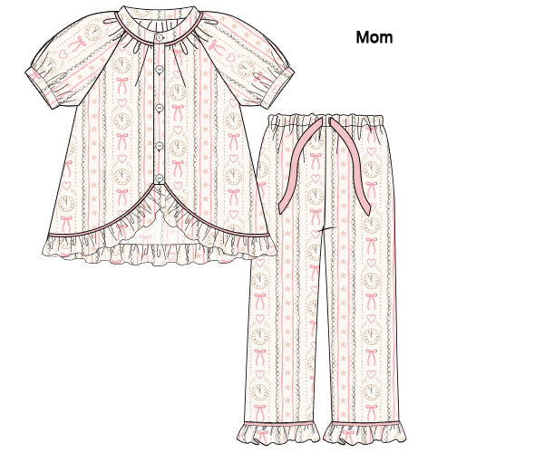 PREORDER 57: WINTER - Winter Girls Only - Midnight Wishes Mom 2pc Loungewear