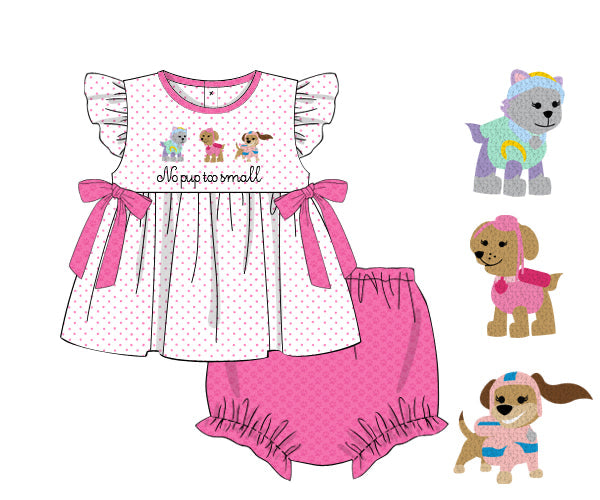 PREORDER 61: SPRING 2 - On A Roll Girl Diaper Set
