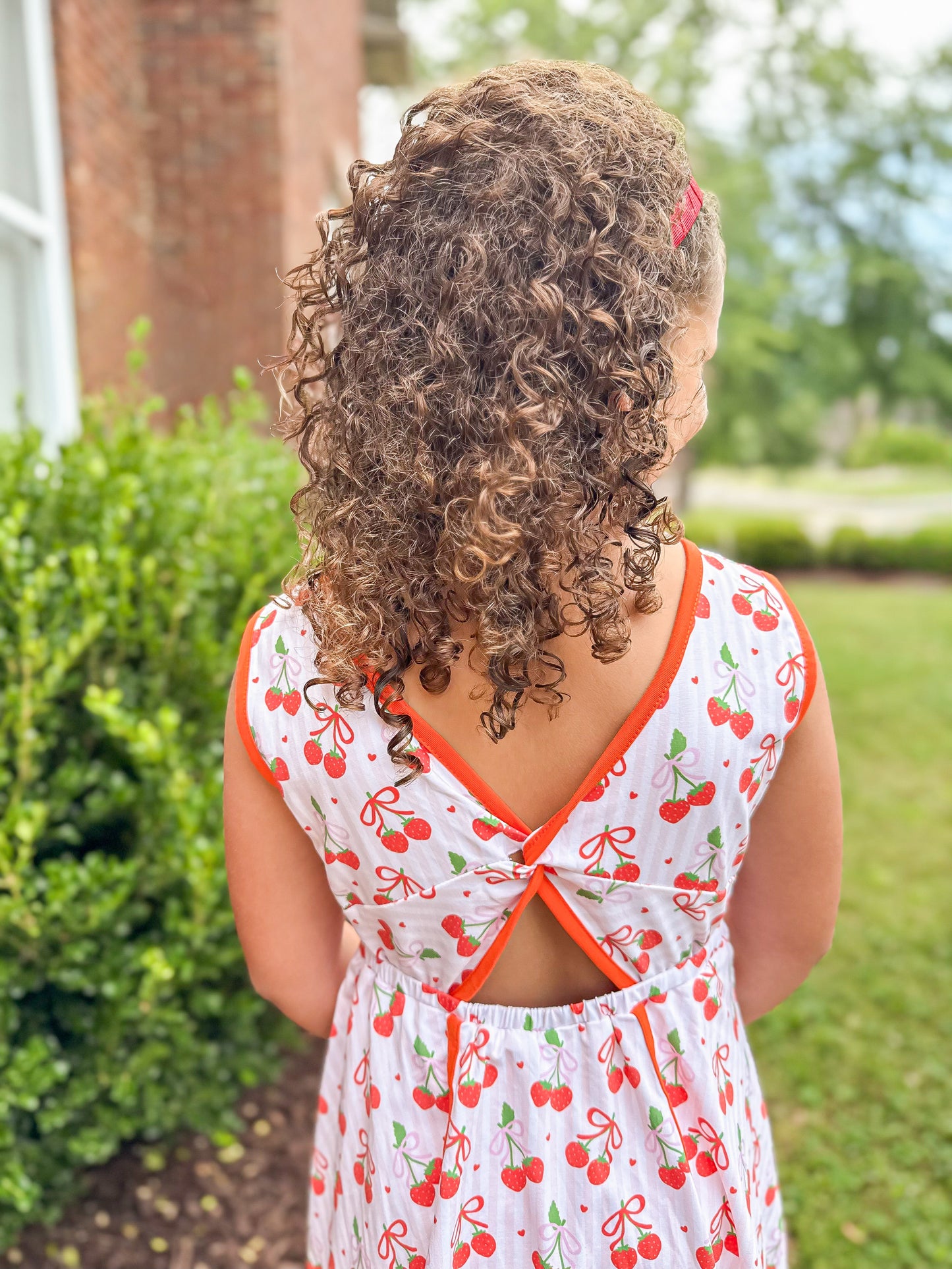 RTS - SUMMER 1 - Summer 1 Girls Only - Courtside Berries Girl Dress