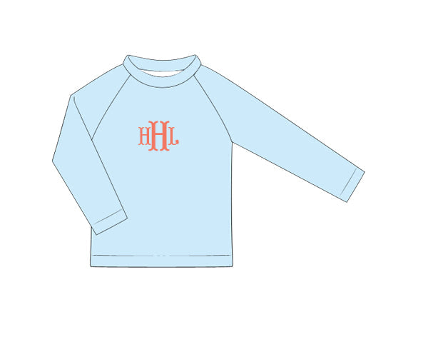 PREORDER 61: SPRING 2 - Coral Starfish Boy Rashguard Top