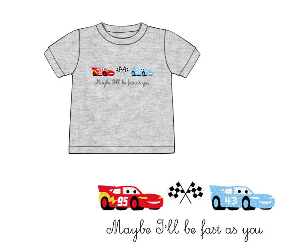 PREORDER 48: SUMMER 1 - Summer 1 Shirt Only - Maybe I’ll Be Fast As You Boy Shirt