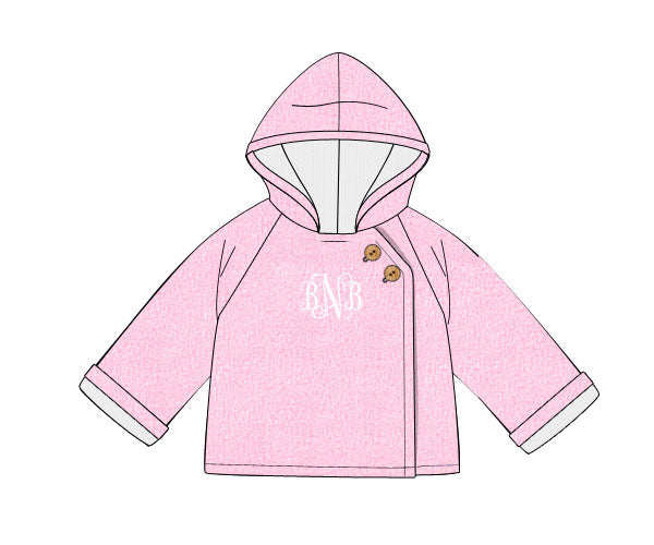 RTS - Winter Mix/Match - Winter Fleece Coat - Pink - NO MONOGRAM