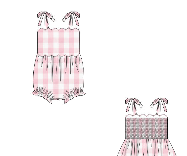 PREORDER 48: SUMMER 1 - Summer Picnic Basics Girl Bubble
