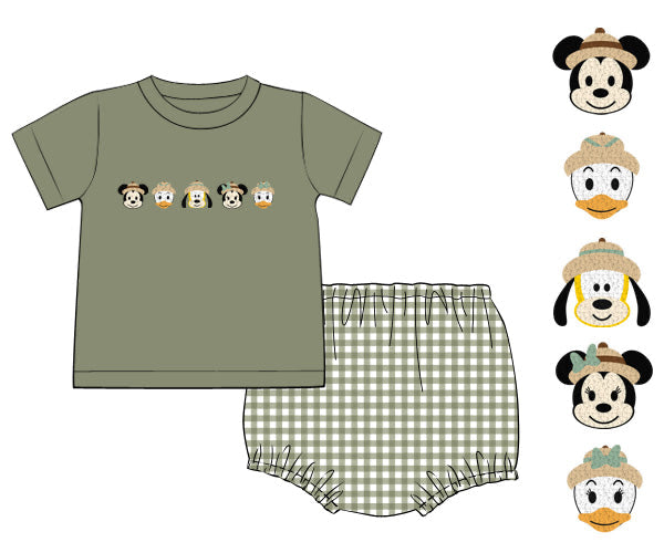 PREORDER 62: SUMMER PT 1 - FK Safari Pals Boy Diaper Set
