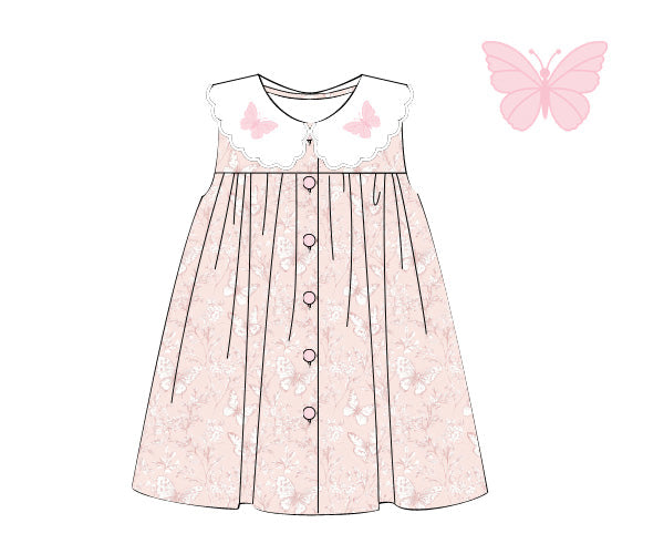 PREORDER 63: SUMMER PT 2 - Girls Only - Butterfly Dreams Girl Dress