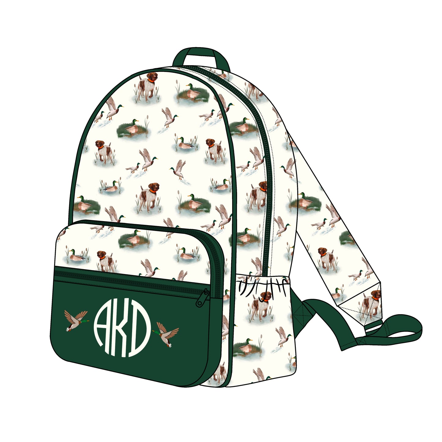 PREORDER 49: SUMMER PT 2 - Ducks & Dogs Backpack