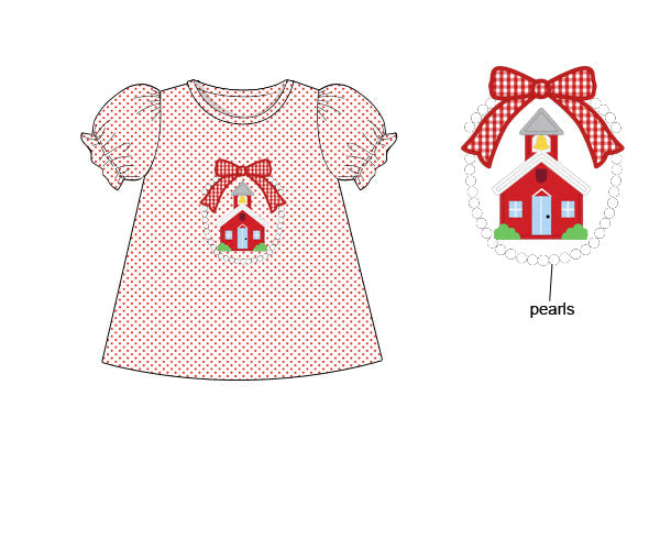 PREORDER 63: SUMMER PT 2 - Shirt Only - Pearl School House Girl Shirt