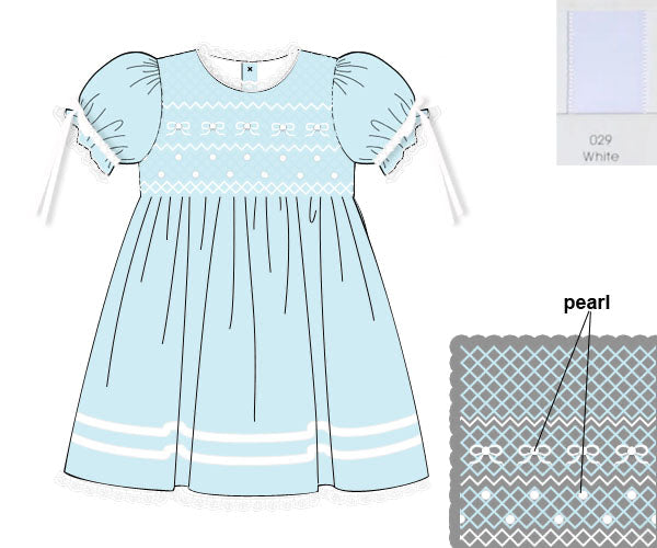 PREORDER 60: SPRING PT 1 - Timeless in Blue Girl Dress