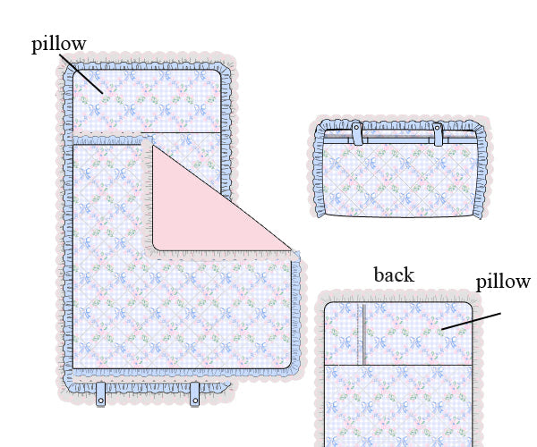 PREORDER 63: SUMMER PT 2 - Pearl Luggage Nap Mat