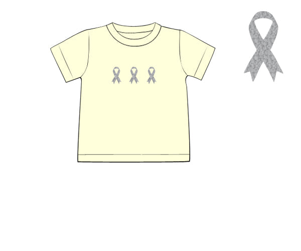 PREORDER 48: SUMMER 1 - Summer 1 Shirt Only - Brain Cancer Awareness Boy Shirt