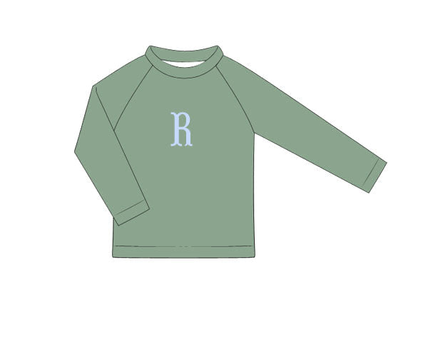 PREORDER 60: SPRING PT 1 - Garden Party Boy Rashguard Top