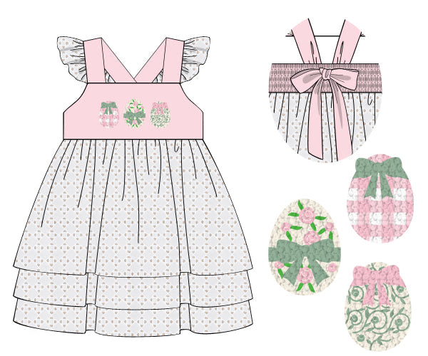 PREORDER 60: SPRING PT 1 - Spring 1 Girls Only - Love Shack Eggs Girl Dress