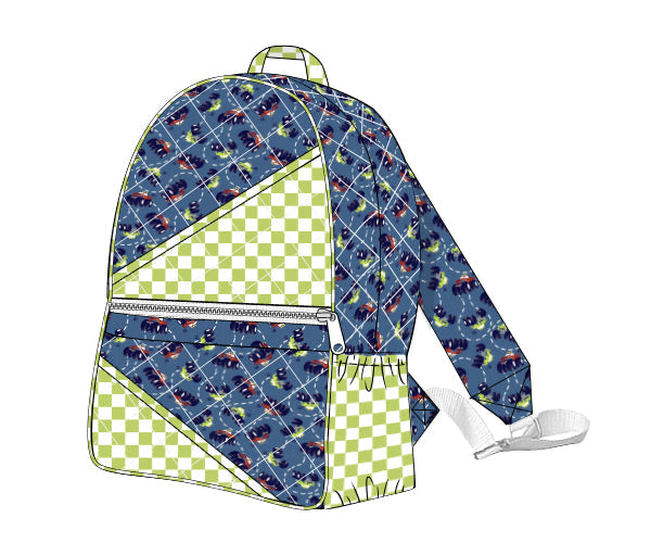 PREORDER 49: SUMMER PT 2 - Retro Monster Trucks Backpack