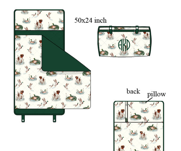 PREORDER 49: SUMMER PT 2 - Ducks & Dogs Nap Mat