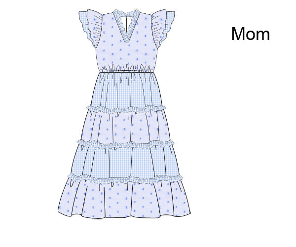PREORDER 61: SPRING 2 - You Are My Sunshine Mom Dress