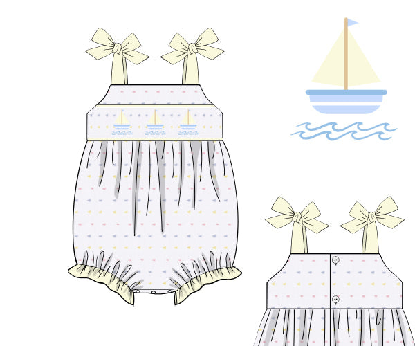 PREORDER 61: SPRING 2 - Sail Away Girl Bubble