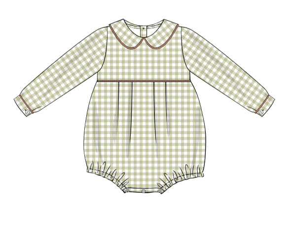 RTS - Ellie’s Floral & Gingham Boy Bubble