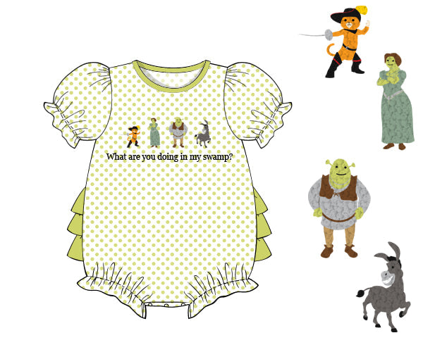 PREORDER 61: SPRING 2 - Swamp Friends Girl Bubble