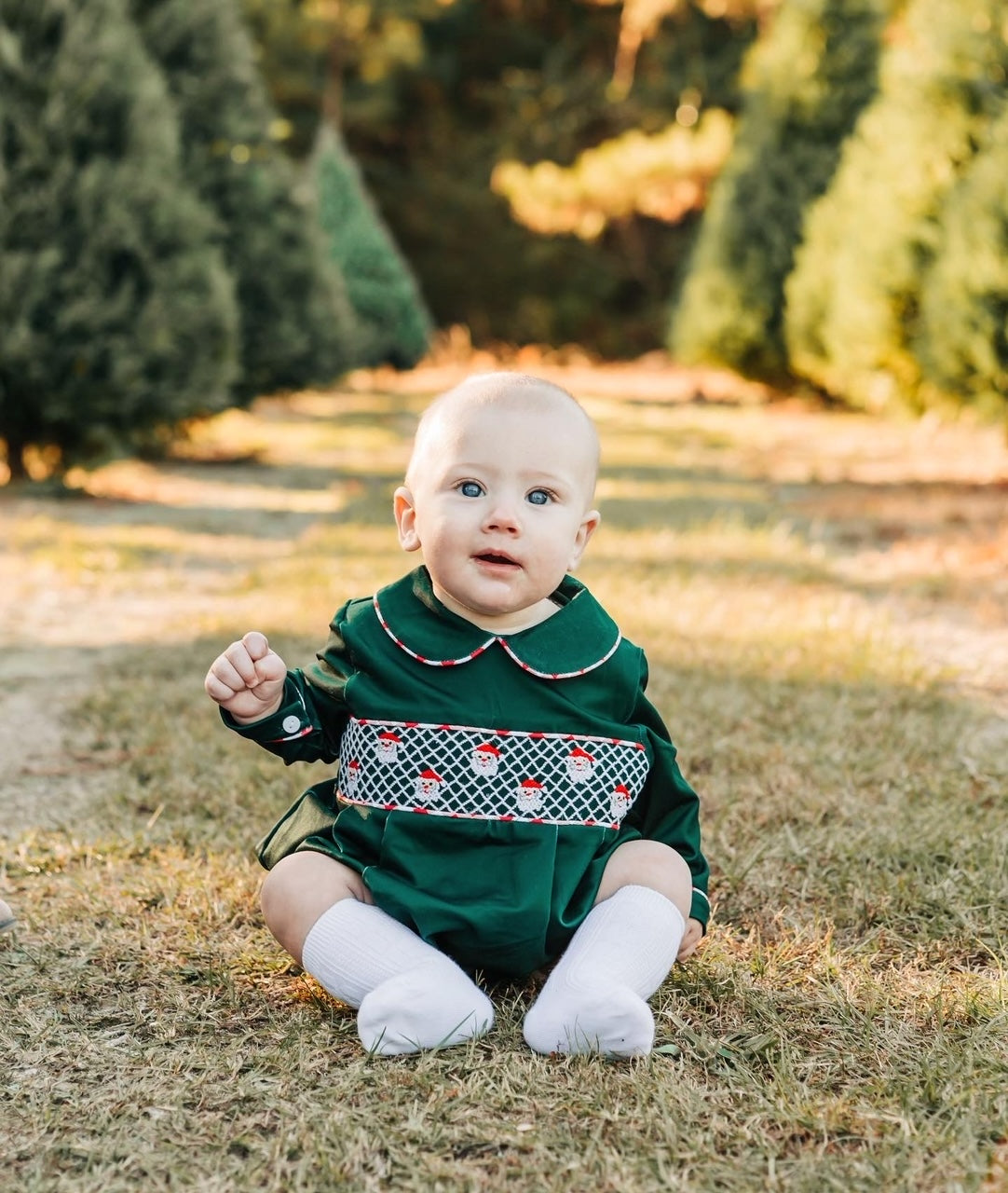 RTS - Geo Santa Boy Bubble - WHITE SANTA