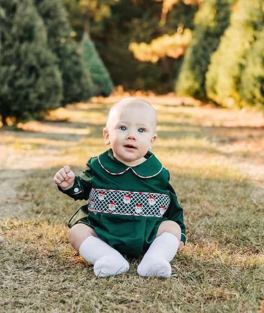 RTS - Geo Santa Boy Bubble - WHITE SANTA