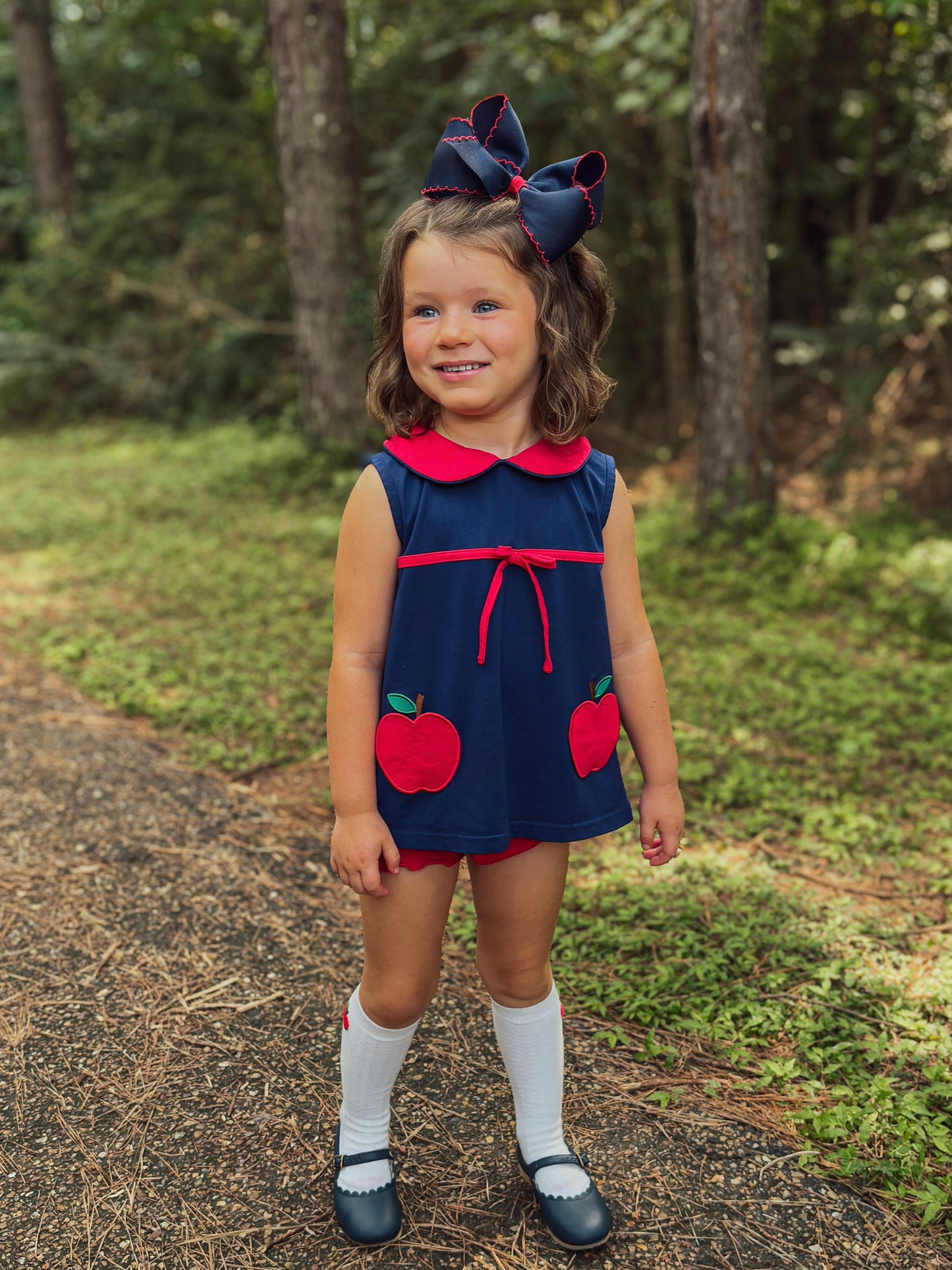 RTS - SUMMER PT 2 - Apple Pockets Girl Diaper Set