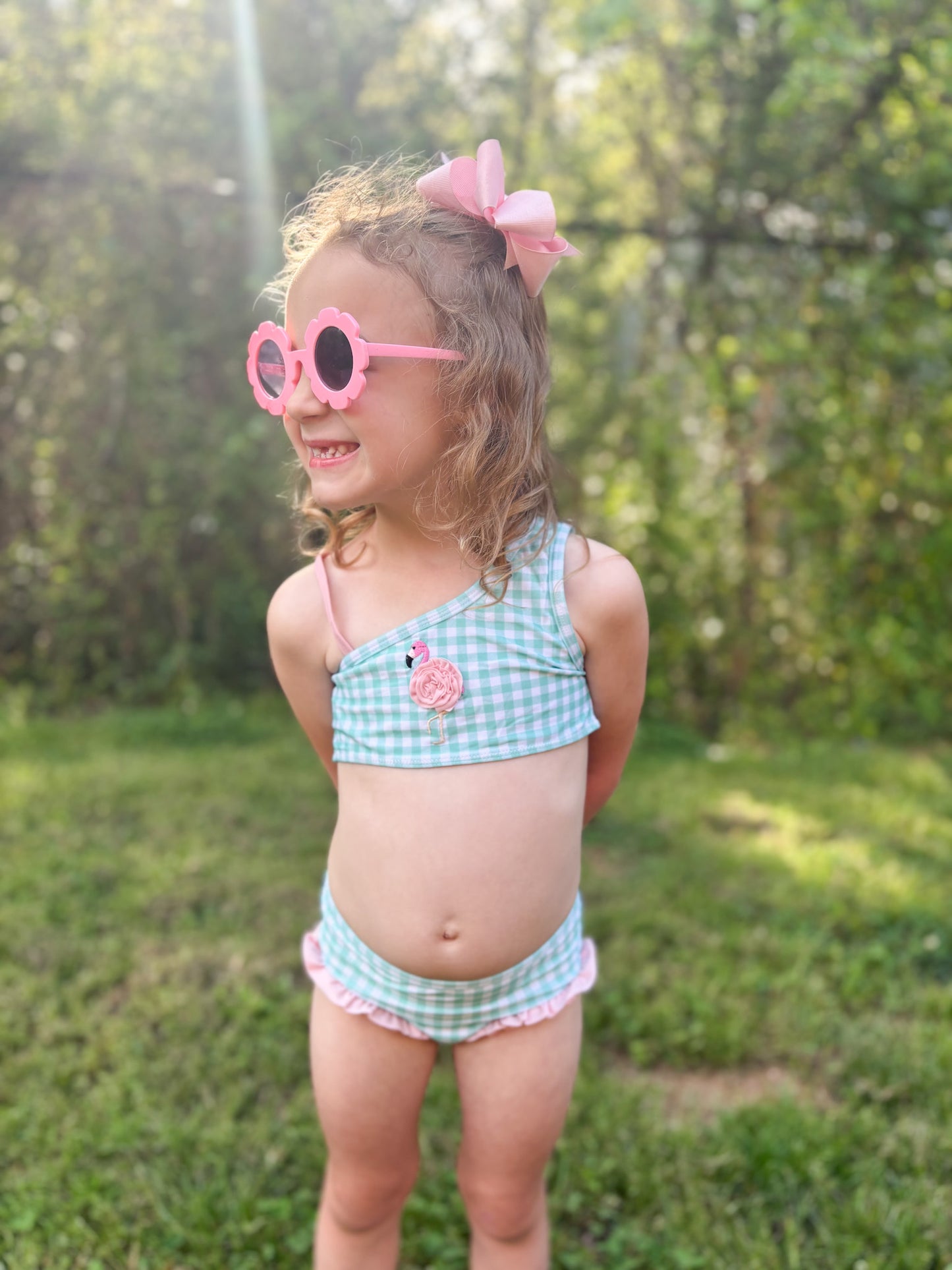RTS - SPRING 2 - Spring 2 Girls Only - Flamingo Swim Girl 2pc
