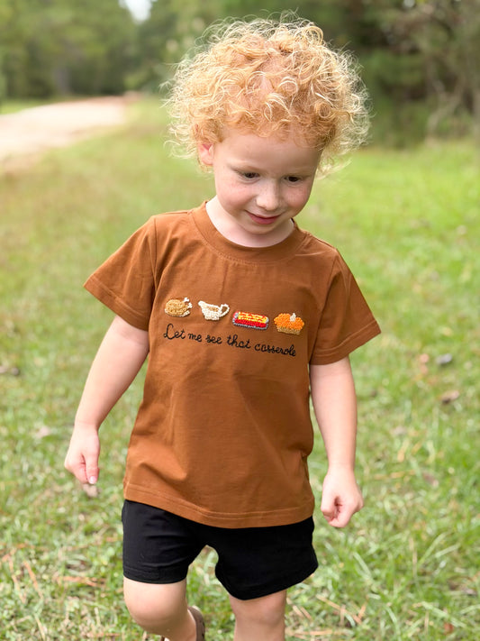 RTS - HALLOWEEN & TURKEYS - SHIRT ONLY - Pass the Sides Boy Shirt