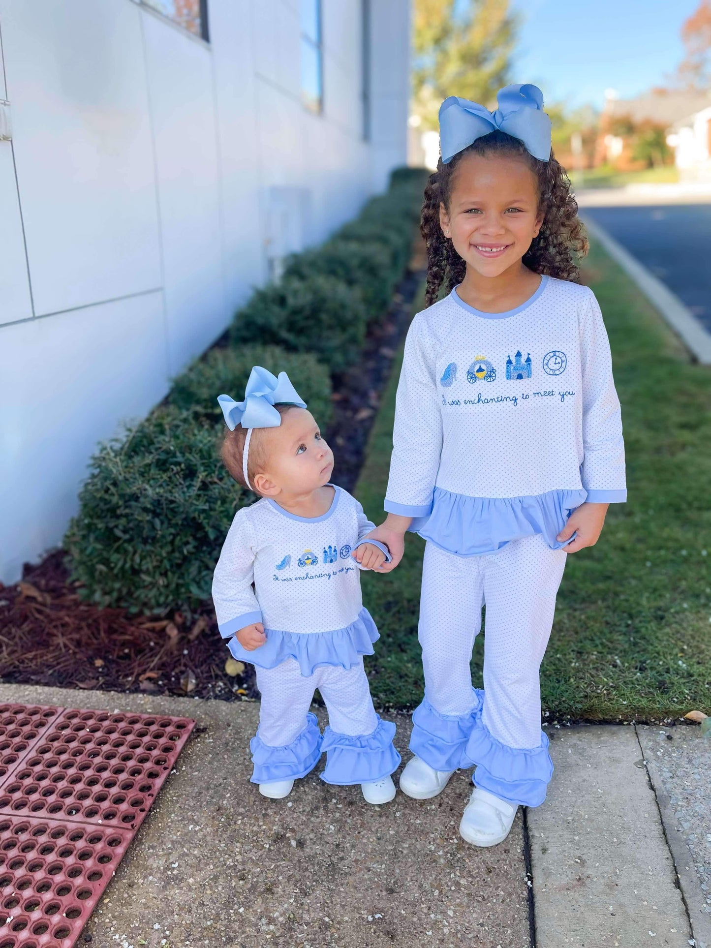 EXTRAS PRESALE - French Knot Enchanted Girl Pant Set