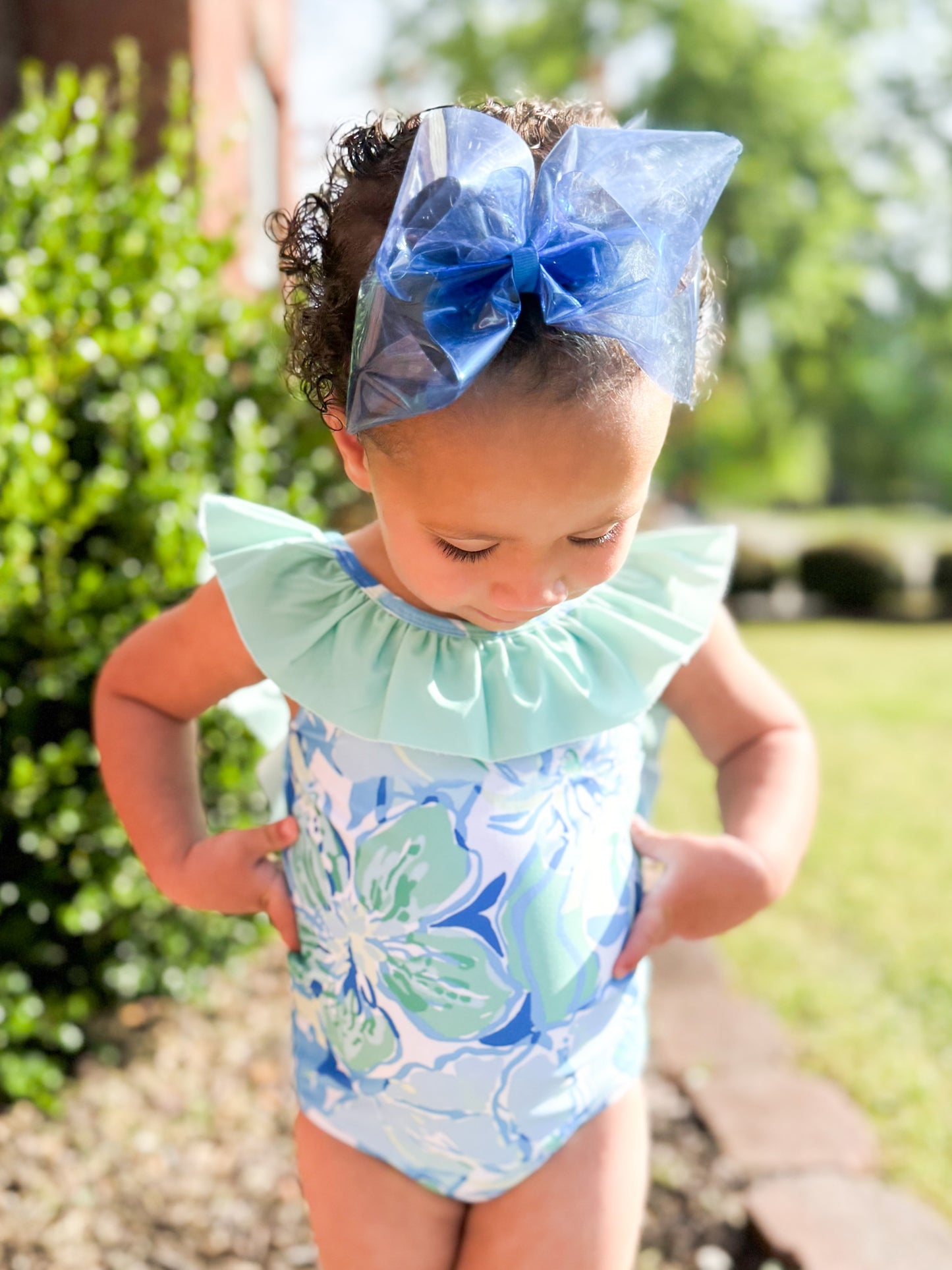 RTS -SPRING 2 - Lily Lagoon Girl 1pc Swim